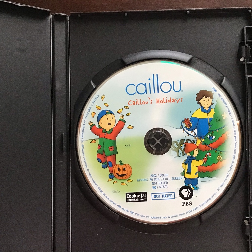 PBS Kids Caillou - Caillou’s Holidays - Picture 3 of 3